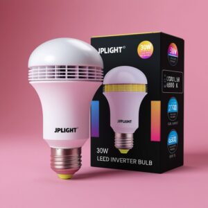 30w LED Emergency Bulb (White) | JPlight