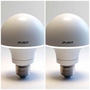 JPlight 9W LED Bulb (White) – Pack of 2 with box